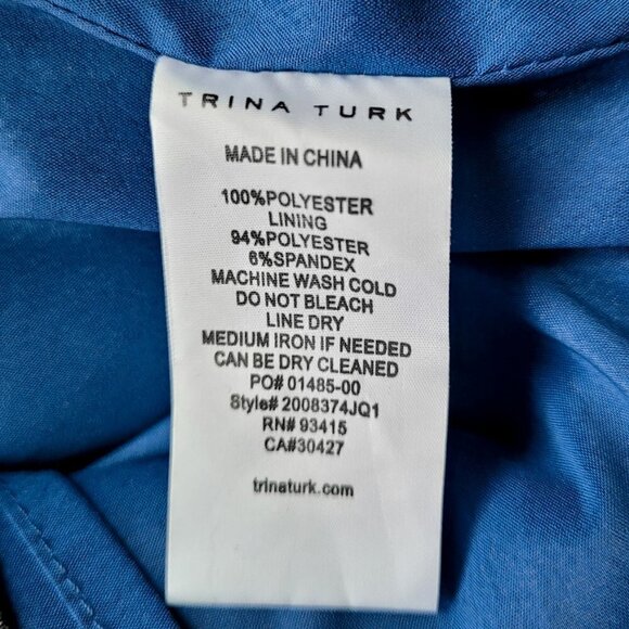 NWT Trina Turk Leigh Tailored Vintage Boho Sheath Dress - Picture 12 of 13